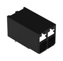 WAGO 2086-1222 Wire-To-Board Terminal Block, 3.5 mm, 2 Positions, 24 AWG, 16 AWG, 1.5 mm², Push In
