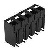 WAGO 2086-3105/700-000/997-607 Bloque de Terminal de Cable-A-Tarjeta, 5 mm, 5 Posiciones, 24 AWG, 16 AWG, 1.5 mm², Push-In