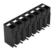 WAGO 2086-3107/700-000/997-607 Wire-To-Board Terminal Block, 5 mm, 7 Positions, 24 AWG, 16 AWG, 1.5 mm², Push In
