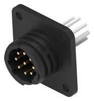 TE CONNECTIVITY 2387134-1 Ensamble de Cable Circular, Serie 2, Circular Hembra a Extremo Libre, 9 Posiciones, 19.7 ", 500 mm