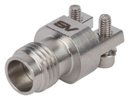 AMPHENOL SV MICROWAVE 1621-60075 Conector Coaxial / RF, 2.4mm Connector, Jack con Borde Ranurado, Tornillo, 50 ohm