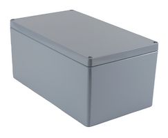 HAMMOND 1590Z250GY Metal Enclosure, Multipurpose, Diecast Aluminum, 180 mm, 230 mm, 400 mm, IP68