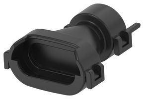 TE CONNECTIVITY - AMP 2050832-2 Dust Cap / Cover, Black, Cover, AMP Superseal Pro Series 2050049-1/2 3 Position Sensor Connectors