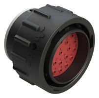 AMPHENOL SINE/TUCHEL AHDP06-24-23PT-SRA Circular Connector, Standard Circular Connector, DuraMate AHDP Series, Cable Mount Plug