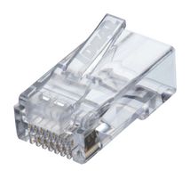 IDEAL 85-371 Modular Connector, RJ45 Plug, 1 x 1 (Port), 8P8C, Cat5e, Cable Mount