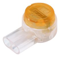 IDEAL 86-955 Wire Splice, UY2 Series, IDC / IDT, 26 AWG, 19 AWG, Butt Splice