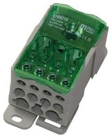 MULTICOMP PRO MP011728 Bloque de Terminales de Montaje en Panel, 250 A, 690 V, 1 polos, 1, Tornillo