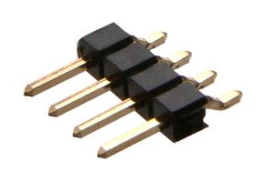 HARWIN M22-5330205R Pin Header, Board-to-Board, 2 mm, 1 Rows, 2 Contacts, Surface Mount Right Angle, M22 Series