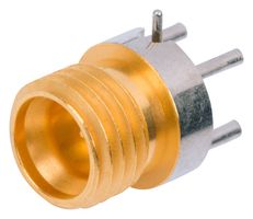 AMPHENOL SV MICROWAVE 3212-60037 RF / Coaxial Connector, SMPM Coaxial, Straight Plug, Through Hole Vertical, 50 ohm