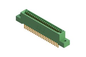 EDAC 345-044-500-202 Card Edge Connector, Dual Side, 1.57 mm, 44 Contacts, Panel Mount, Straight