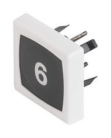 SCHURTER 1241.1112.6096 Tactile Switch, MCS18 Front Series