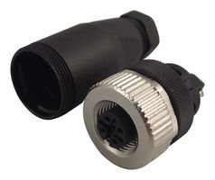 PHOENIX CONTACT 1662968 Conector para Sensor, M12, Female, 5 Contactos, Roscado Hembra, Montaje en Cable Recto