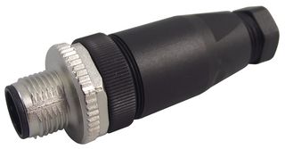 PHOENIX CONTACT 1663116 Sensor Connector, M12, Plug, 5 Contacts, Screw Pin, Straight Cable Mount