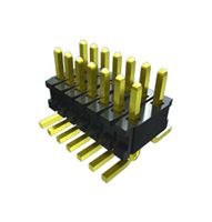 SAMTEC FTR-110-51-L-D-06 Pin Header, Board-to-Board, 1.27 mm, 2 Rows, 20 Contacts, Surface Mount Straight, FTR Series