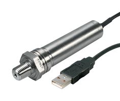 OMEGA PX409-1.0KAUSBH Pressure Transmitter, Absolute, NPT Male, 0 psi, 1000 psi, 1/4", Cable