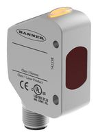 BANNER ENGINEERING Q4XFILAF110-Q8 Foto Sensor, 110mm, Analógico, Supresión de Fondo/Primer Plano, 30V, Conector M12, Serie Q4X