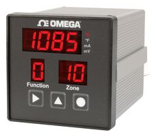 OMEGA DP612A-DC Panel Meter, 1/4 DIN, 12 Channel, Universal, Thermocouple, RTD, Process, 9 to 36 Vdc