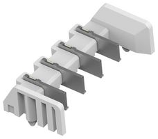 TE CONNECTIVITY - BUCHANAN 2318770-4 Terminal Block, Poke-In, Header, 5 mm, 4 Positions, 5 A, 250 V, Surface Mount Right Angle