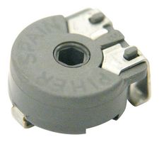 AMPHENOL PIHER SENSORS AND CONTROLS PS10KV50-103A3030 Recortador, Una Vuelta, Carbono, Ajuste Superior, 10 kohm, Surface Mount, 1 Vueltas