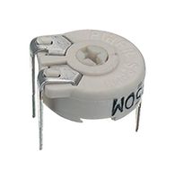 AMPHENOL PIHER SENSORS AND CONTROLS PTC10LV10-503A1010 Trimmer, Single Turn, Cermet, Top Adjust, 50 kohm, Through Hole, 1 Turns