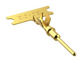 AMPHENOL SINE/TUCHEL AT60-20-0244 Contact, A Series, Pin, Crimp, 16 AWG, Gold Plated Contacts