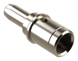 AMPHENOL SINE/TUCHEL AT60-203-04141-4 Contact, A Series, Pin, Crimp, 4 AWG, Nickel Plated Contacts