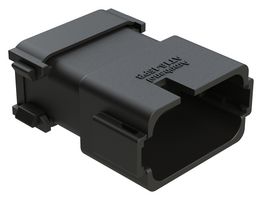 AMPHENOL SINE/TUCHEL AT16-15PB-K003 Carcasa de Conector Automotriz, Negro, AT Series, Receptáculo eléctrico, 15 Posiciones