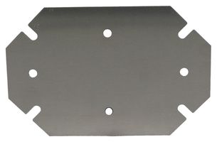 BUD INDUSTRIES DPX-287061 Enclosure Accessory, Inner Panel, Aluminum, Bud Industries DPH-28706 / DPS-28706 Enclosures