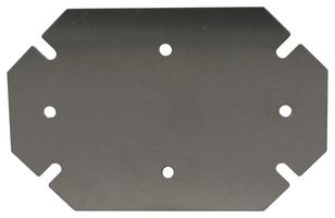 BUD INDUSTRIES DPX-287064 Enclosure Accessory, Inner Panel, Aluminum, Bud Industries DPH-28706 / DPS-28706 Enclosures