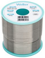 WELLER T0051387799 Solder Wire, 99.3, 0.7 SN, CU, 500 G, Halogen Free, No Clean, 228 Deg C, WSW Series, 1.2 mm