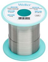 WELLER T0051404799 Solder Wire, 99.3, 0.6, 0.05 SN, CU, NI, Lead Free, 229 °C, 100G, 0.02 " Dia, WSW Series
