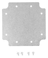 HAMMOND 1556DPL Enclosure Accessory, Inner Panel, Aluminum, Natural, Hammond 1556 Series Enclosures, 2 mm, 104 mm
