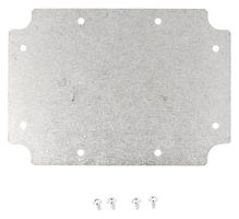 HAMMOND 1556EPL Enclosure Accessory, Inner Panel, Aluminum, Natural, Hammond 1556 Series Enclosures, 2 mm, 102 mm