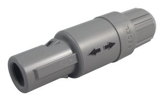 Circular Connector, Standard Circular Connector, 1P Series, Cable Mount Plug, 2 Contacts