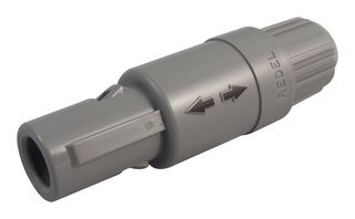 Circular Connector, Standard Circular Connector, 1P Series, Cable Mount Plug, 4 Contacts