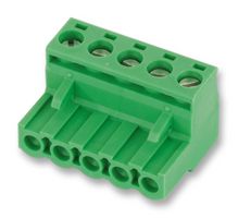 PHOENIX CONTACT 1757077 Pluggable Terminal Block, 5.08 mm, 8 Positions, 24 AWG, 12 AWG, 2.5 mm², Screw