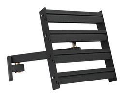 IAC INDUSTRIES QS-2012626 Parts Cup Rack, Modular Workstations, Dimension 4 (D4) Series, 13" x 14.75", Black