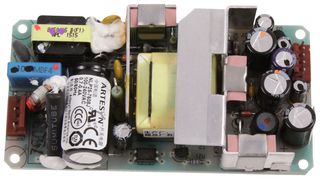 ARTESYN EMBEDDED TECHNOLOGIES NLP25-7608J AC/DC Open Frame Power Supply (PSU), 3 Output, 20.8 W, 90V AC to 264V AC, Fixed, 5 V