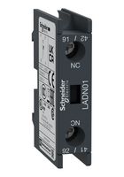 SCHNEIDER ELECTRIC LADN01 Auxiliary Contact, Schneider TeSys D LC1D/CAD & TeSys F LC1F/CR1F Series Contactors, 1NC