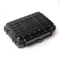 MULTICOMP 22-25870 Storage Case, Weatherproof, Polymer, Black, 1.25 " x 3.25 " x 5 "