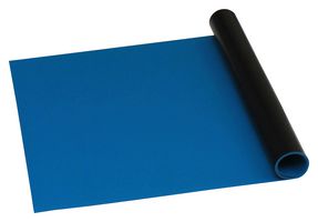 DESCO ASK-39793 Mat Roll, Dissipative, Vinyl, Blue, 24" x 30', STATFREE B2 PLUS Series