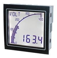 TRUMETER APM-SHUNT-APO Panel Meter, 0 to 1 VDC, Shunt, 4 Digits and Graph, 12 to 24 V, Positive LCD, APM Series