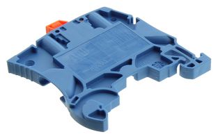 TE CONNECTIVITY - ENTRELEC 1SNK505320R0000 DIN Rail Mount Terminal Block, Blue, 2 Positions, 10 AWG, 4 mm², Screw, 25 A