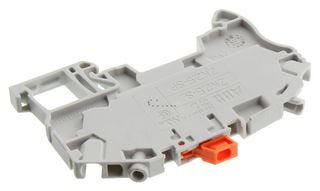 ENTRELEC - TE CONNECTIVITY 1SNK705310R0000 Bloque de Terminal c/Montaje en Riel DIN, Grey, 2 Posiciones, 12 AWG, 2.5 mm², Pinza, 20 A