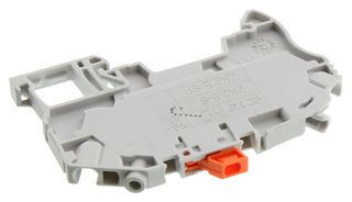 ENTRELEC - TE CONNECTIVITY 1SNK705311R0000 Bloque de Terminal c/Montaje en Riel DIN, Grey, 2 Posiciones, 12 AWG, 2.5 mm², Pinza, 17 A
