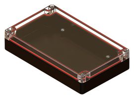 SERPAC RB85P06C10B Plastic Enclosure, Junction Box, Polycarbonate, 40.39 mm, 120 mm, 200 mm, IP67