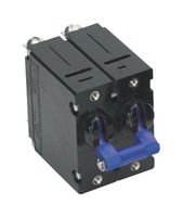 CARLING TECHNOLOGIES BA2-B0-22-450-C55-C Magnetic Hydraulic Circuit Breaker, B Series, 5 A, 2 Pole, 277 V, 5 kA, 12 s