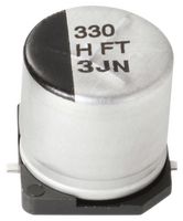 PANASONIC EEEFT1C122UP SMD Aluminum Electrolytic Capacitor, Radial Can - SMD, 1200 µF, 16 V, 0.06 ohm