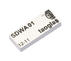 TAOGLAS SDWA.01 Ceramic Antenna, 2.442 to 5.5GHz, WiFi, 4.3dBi, Linear, 50 Ohm, 2VSWR, SMD
