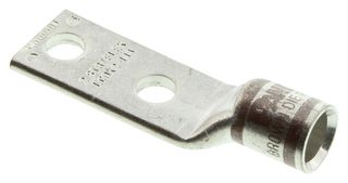 PANDUIT LCDX2-14B-E Lug Terminal, Pan-Lug LCDX Series, Crimp, 2 AWG, Compression Lug, M6